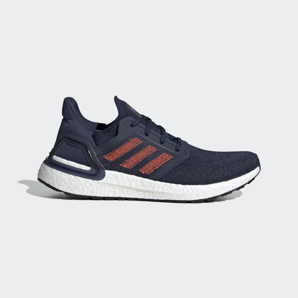 Adidas Men's Ultraboost 20 Running Shoes Navy/Red/Royal Ireland EG0693